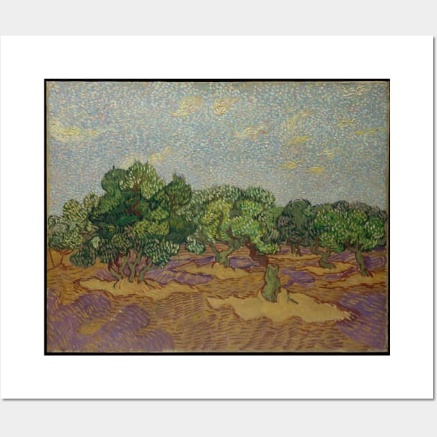 Olive Trees Wall Art by VincentvanGogh